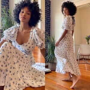 Sister Jane Perennial Floral Maxi Dress